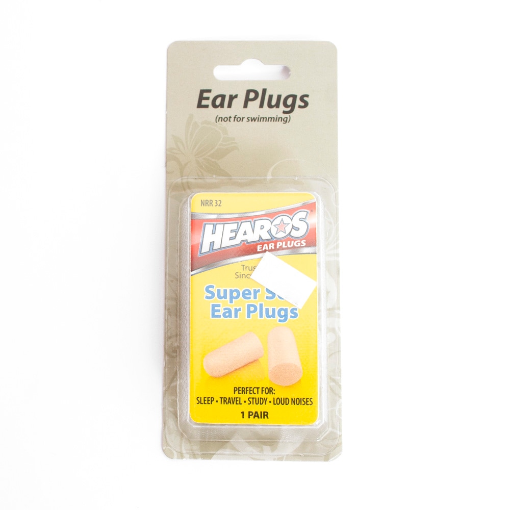 Ear Plugs, Disposable, 1 Pair